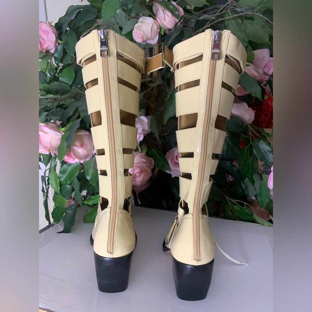Chloé Rylee Tall Lace-Up Boots - Picture 2 of 10